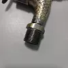 G1/2 fish pattern high quality alloy metal fast on tap garden faucet