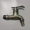 G1/2 fish pattern high quality alloy metal fast on tap garden faucet