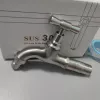 304 stainless steel washing machine adapter G1/2 inlet garden faucet