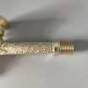 golden plating lengthen retro old style faucet tap