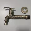 mid-length dragon design basin faucet fast on tap