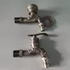 G1/2 dragon pattern metal alloy sink fast on tap garden faucet
