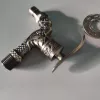 G1/2 dragon pattern metal alloy sink fast on tap garden faucet